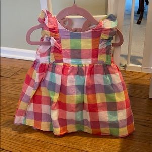 Baby Gap Multi-Colored Spring Dress